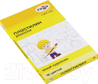Пластилин ГАММА Юный художник / 280047