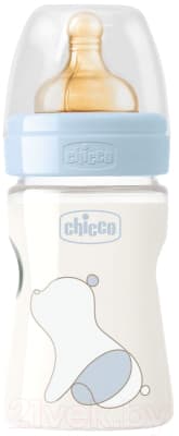 Бутылочка для кормления Chicco Original Touch Boy с латексной соской / 340728555