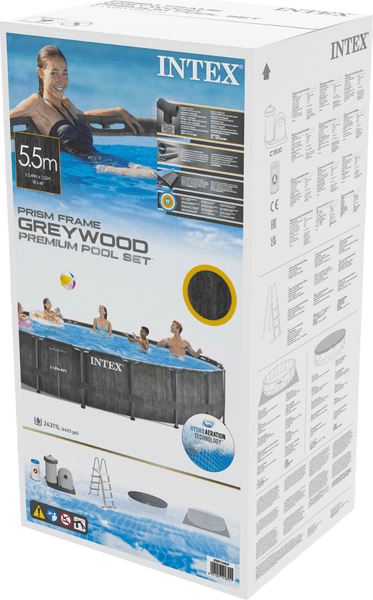 Каркасный бассейн Intex Greywood Prism Frame Premium / 26744NP 4