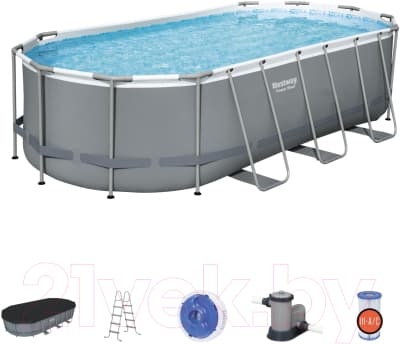 Каркасный бассейн Bestway Power Steel 56710 9