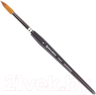 Кисть для рисования Brauberg Синтетика мягкая 9 / 200694