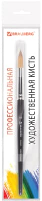 Кисть для рисования Brauberg Синтетика мягкая 10 / 200695 2