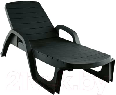 Шезлонг Ellastik Plast Прованс 190x70x32