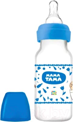Бутылочка для кормления Мама Тама Классика. С силиконовой соской / MT/001 2