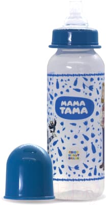 Бутылочка для кормления Мама Тама Классика. С силиконовой соской / MT/002 7