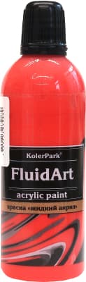 Акриловая краска KolerPark Fluid Art Жидкий акрил 1