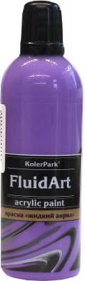 Акриловая краска KolerPark Fluid Art Жидкий акрил
