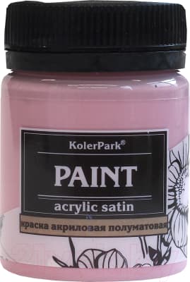 Акриловая краска KolerPark Акриловая сатиновая 1
