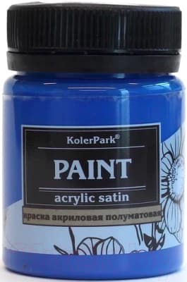 Акриловая краска KolerPark Акриловая сатиновая