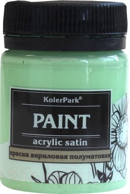 Акриловая краска KolerPark Акриловая сатиновая