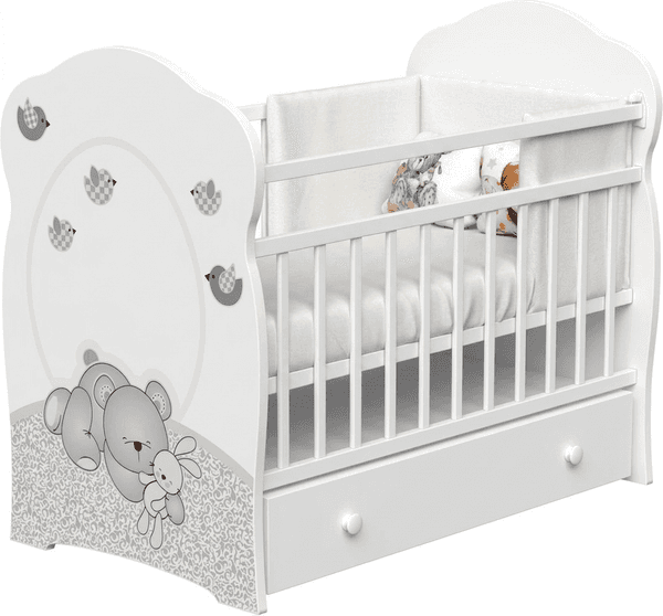 Детская кроватка VDK Sleppy маятник и ящик