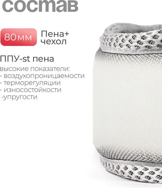 Матрас в кроватку Tomix Mia 8x50x90 / П-01 4