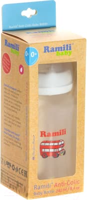 Бутылочка для кормления Ramili Baby / 240ML 9