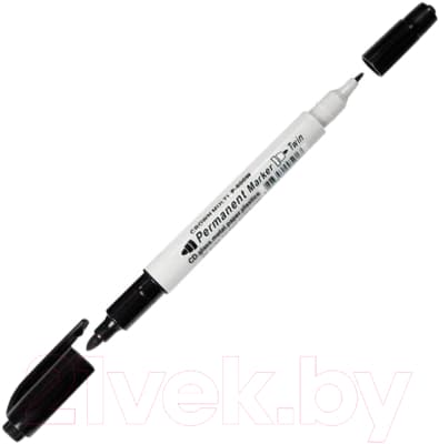 Маркер перманентный CrowN Multi Marker Twin / P-800W