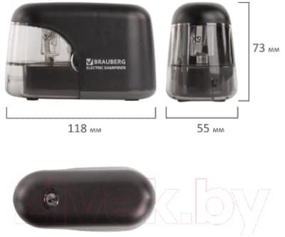 Точилка Brauberg Black Jack / 228424 8