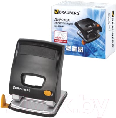 Дырокол Brauberg Easy Press / 224343 4