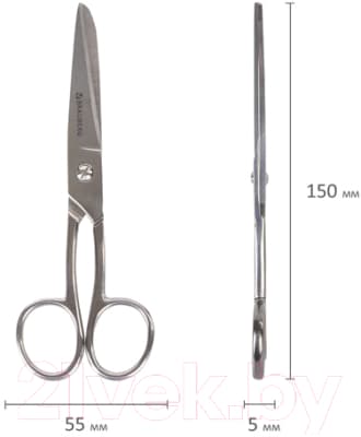 Ножницы канцелярские Brauberg Professional / 237101 10