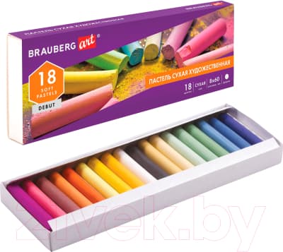 Набор сухой пастели Brauberg Art Debut / 181460 3