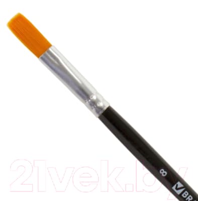 Кисть для рисования Brauberg Синтетика 8 / 200869 4