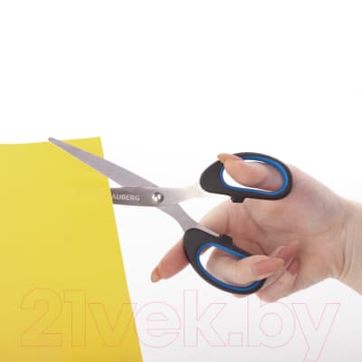Ножницы канцелярские Brauberg Classic+ / 236447 8