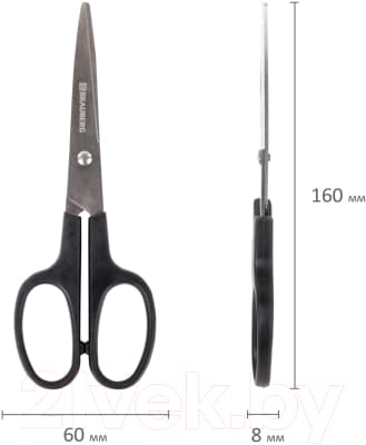 Ножницы канцелярские Brauberg Standard / 237095 9