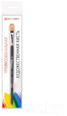 Кисть для рисования Brauberg Art Classic Синтетика мягкая 10 / 200700 2