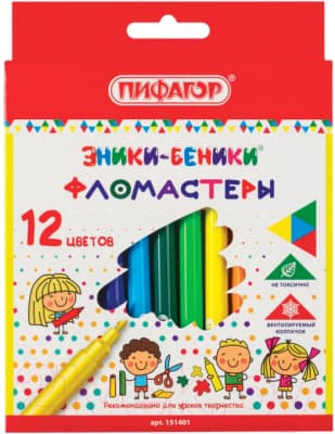 Фломастеры Пифагор Эники-беники / 151401