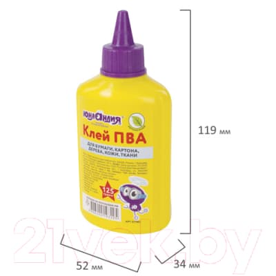 Клей ПВА Юнландия 227382 4