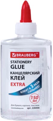 Клей силикатный Brauberg Extra / 228406