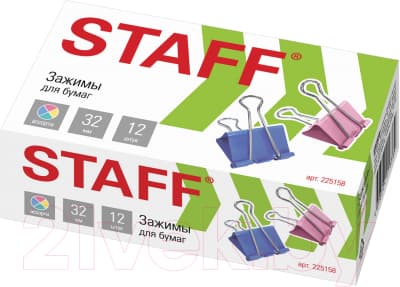 Зажим для бумаги Staff Profit / 225158