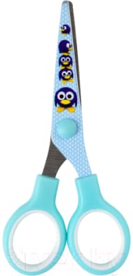 Ножницы канцелярские Brauberg Kid Series Пингвины / 232271 2