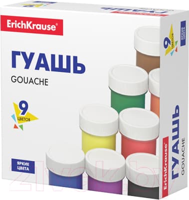 Гуашь Erich Krause Basic / 53729