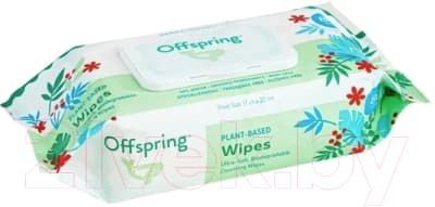 Влажные салфетки детские Offspring Биоразлагаемые / OF03W80 2