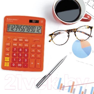 Калькулятор Brauberg Extra-12-RG / 250485 9