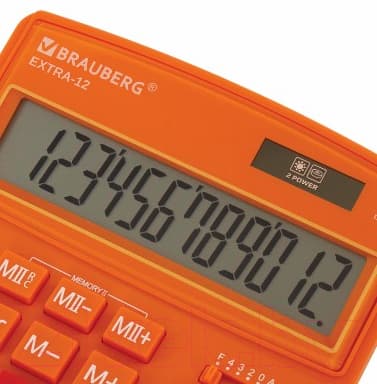 Калькулятор Brauberg Extra-12-RG / 250485 4