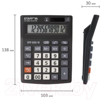 Калькулятор Staff Plus STF-222 / 250420 9