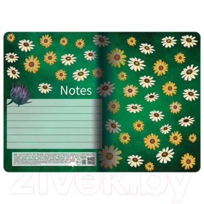 Тетрадь Brauberg Red Flowers / 403784 8