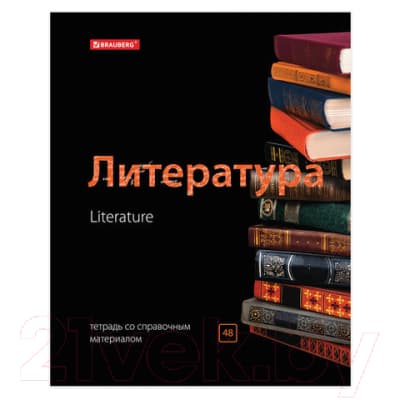 Набор тетрадей Brauberg Предметные Black&Bright / 403560 8