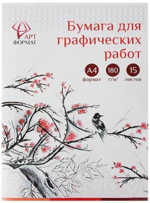 Набор бумаги для рисования АртФормат AF02-041-15