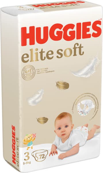 Подгузники детские Huggies Elite Soft 3 Mega 2