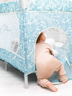 Кровать-манеж Amarobaby Stitch / AMARO-26Sti/11 3
