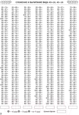 Учебное пособие АСТ 3000 примеров по математике. 2 класс. Счет в пределах 100. Ч2 3
