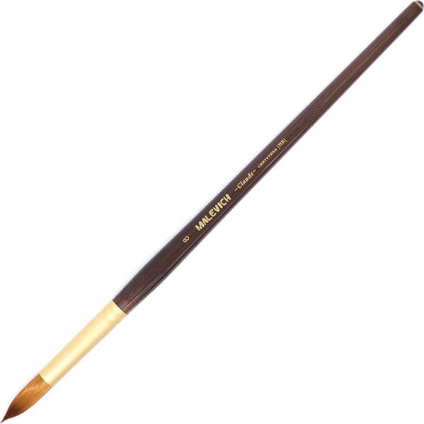Кисть для рисования Малевичъ Claude №8 / 754008