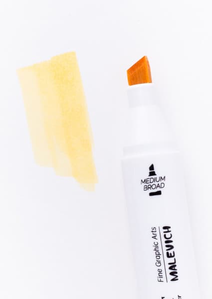 Маркер перманентный Малевичъ GrafArt Brush 190055 2
