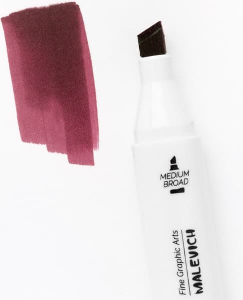 Маркер перманентный Малевичъ GrafArt Brush 190018 3