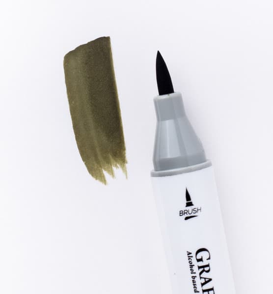 Маркер перманентный Малевичъ GrafArt Brush 190010 3