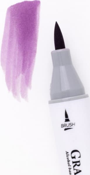 Маркер перманентный Малевичъ GrafArt Brush 190113 3