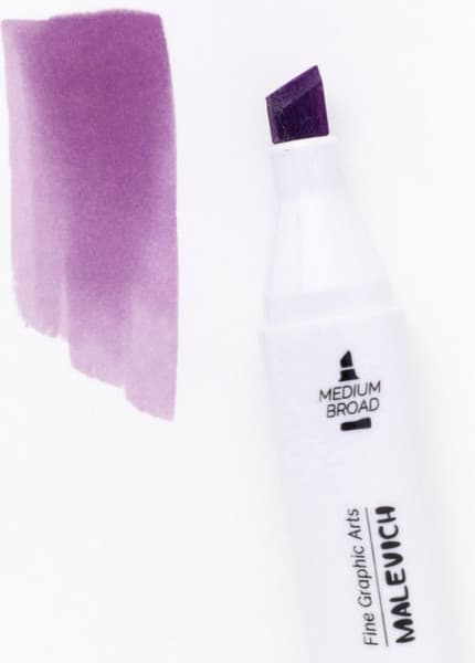 Маркер перманентный Малевичъ GrafArt Brush 190113 2