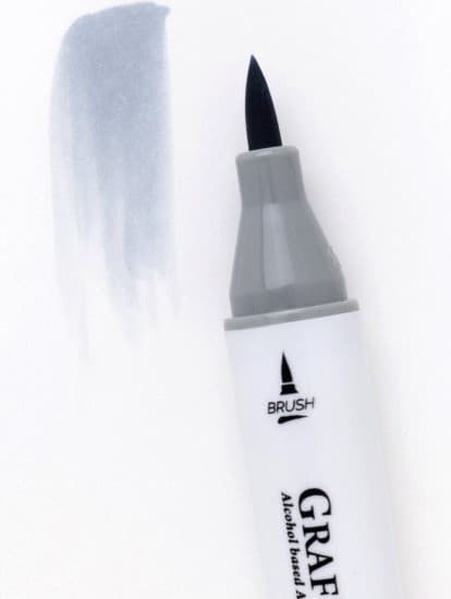 Маркер перманентный Малевичъ GrafArt Brush 190097 3