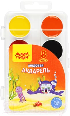 Акварельные краски Мульти-пульти Енот в Красном море / АП_10703